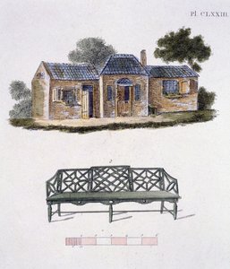 Illustratie uit het Magazine of Garden Gems door G Van Laar, 1802 door Dutch School
