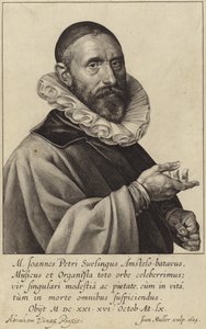 Portret van Jan Pieterszoon Sweelinck