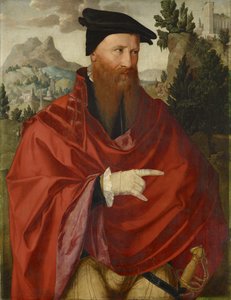 Portret van de wederdoper David Joris, ca. 1540-45