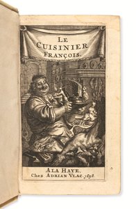 De frontispice voor Le Cuisinier françois