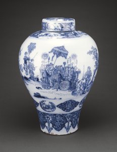 Vaas met deksel, 1678-80