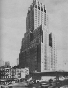 Wonderen van het oude Babylon overtroffen in modern New York, c1935 door ENA