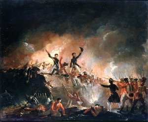 Afwijzing van de Britten bij Fort Erie, 15 augustus 1814 door E. C. Watmough