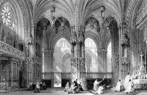 De kathedraal van Lyon, Frankrijk
