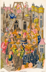 Stichting van de abdij van St. Genevieve