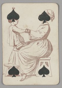 Vier schoppen door E. Le Tellier