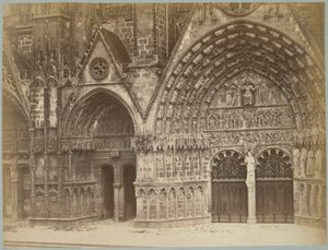 Westelijke deur, Bourges door E. Quetier