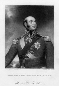 Prins Edward Augustus 1767-1820, Hertog van Kent en Strathearn, 19e eeuw