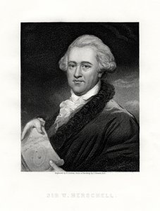 Sir Wilhelm Friedrich Herschel, in Duitsland geboren Britse astronoom en componist, 19e eeuw door E. Scriven