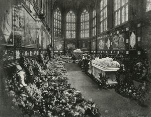 Begrafenis van Z.K.H. De Hertog van Clarence, januari 1892, c1897 door E. and S. Woodbury