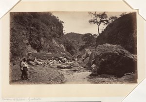 Barranca van Ynsiensi, Guatemala door Eadweard Muybridge