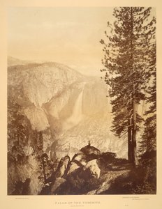 Watervallen van Yosemite door Eadweard Muybridge