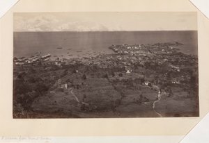 Panama van de berg Ancon door Eadweard Muybridge