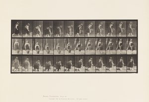 Bukking, Tillen en Dragen van 30 lb Mand, 1885