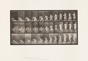 Plaat 248. Zitten op de Grond door Eadweard Muybridge