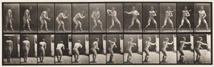 Plaat 285. Honkbal; Vangen en Gooien door Eadweard Muybridge