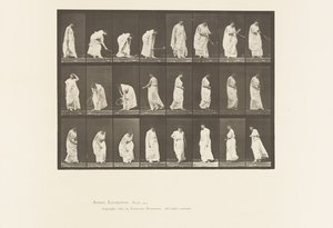 Plaat 299. Spelen met een Bal door Eadweard Muybridge