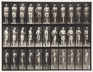 Bajonetten Vastmaken en Losmaken, 1872-1885 door Eadweard Muybridge