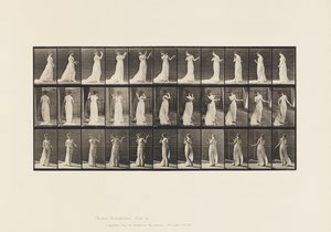 Plaat 55. Wandelen, omdraaien, actie van afkeer, 1885