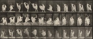 Plaat nummer 193. Dansen (fantasie) door Eadweard Muybridge
