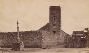 Ruïnes van het klooster van Las Monjas, Panama door Eadweard Muybridge