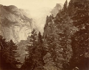 Tenaya Canyon vanaf Union Point, Yosemite Valley