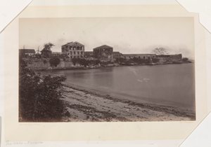 De muren, Panama door Eadweard Muybridge