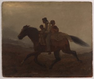 Een rit voor vrijheid door Eastman Johnson