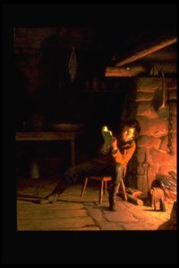 De jeugd van Lincoln door Eastman Johnson
