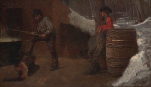 Het Suikerkamp door Eastman Johnson