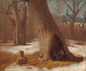 De Spijbelaars door Eastman Johnson