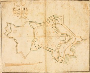 Grondplan van Blakier door Eckleff