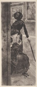 Au Louvre: La Peinture (Mary Cassatt)