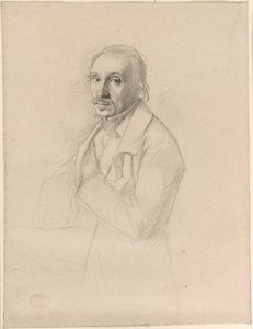 Auguste Degas door Edgar Degas