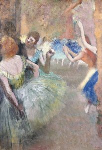 Balletscène, ca. 1885