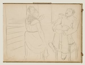 Bordelen door Edgar Degas