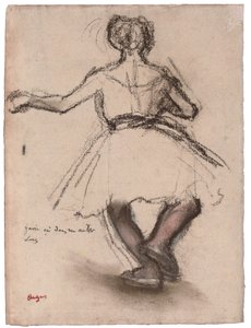 Danser, achteraanzicht