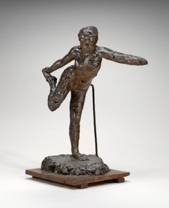 Danser Houdt Haar Rechtervoet in Haar Rechterhand, mogelijk 1900-1911