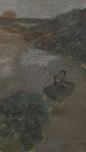 Danser op een podium, ca. 1879