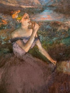 Danseres met boeketten (detail)