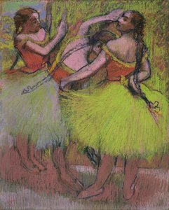 Dansers met gevlochten haar