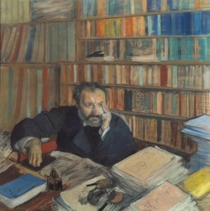Edmond Duranty door Edgar Degas