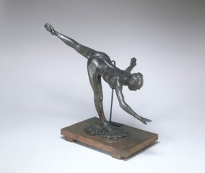 Grande Arabesque, Derde Keer Eerste Arabesque Penchée, ca. 1885-1890 door Edgar Degas