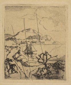 Grieks landschap, 1856