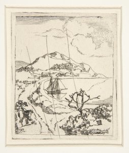 Grieks Landschap, of De Ankerplaats