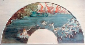De Farandole door Edgar Degas