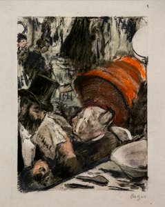 Ludovic Halevy hoort het verhaal van Madame Cardinal in een kleedkamer. Rond 1876-1877