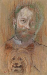 Ludovic Lepic met zijn Hond, 1889