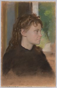 Madame Théodore Gobillard (Yves Morisot) door Edgar Degas