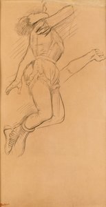 Mademoiselle La La in het Circus Fernando door Edgar Degas